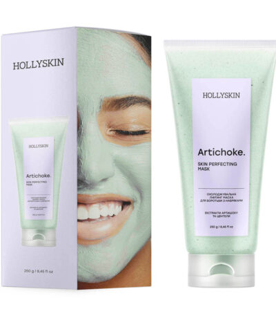 Охолоджувальна ліфтинг-маска для обличчя HOLLYSKIN Artichoke Skin Perfecting Mask, 250 мл