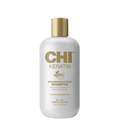 Відновлювальний шампунь для пошкодженого волосся CHI Keratin з кератином, 355 мл