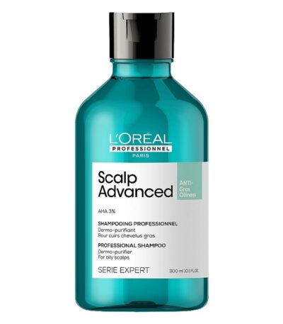 Очищувальний шампунь для жирної шкіри голови L'Oréal Professionnel Scalp Advanced Anti-Oiliness, 300 мл