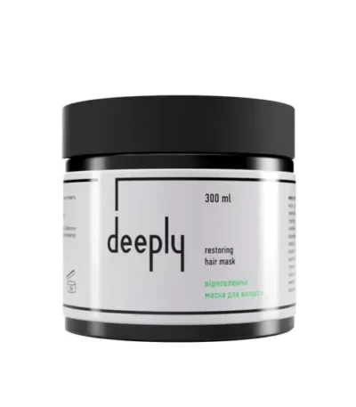 Маска для пошкодженого волосся deeply damaged hair mask 300 мл
