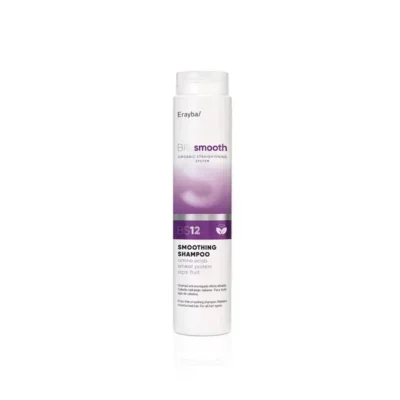 Шампунь для розгладження неслухняного волосся ERAYBA BIO Smooth BS12 з амінокислотами та асаї