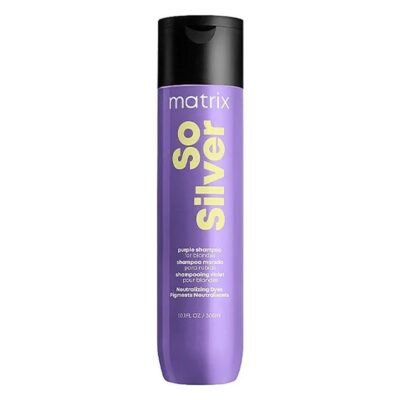 Срібний шампунь проти жовтизни для блонду Matrix Total Results Color Obsessed So Silver, 300 мл