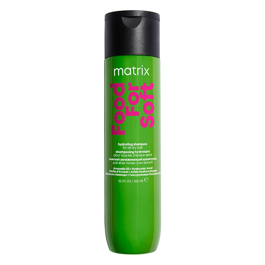 Зволожувальний шампунь для сухого волосся Matrix Food For Soft з олією авокадо