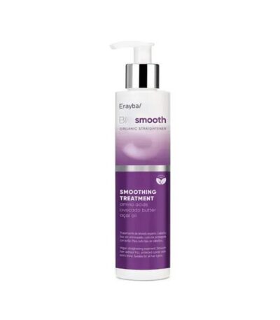 Засіб для салонного випрямлення волосся ERAYBA BIO Smooth Treatment з кератином, 200 мл