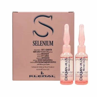 Ампули проти випадіння волосся KLERAL System Selenium Dermin Plus, 10 х 6,5 мл