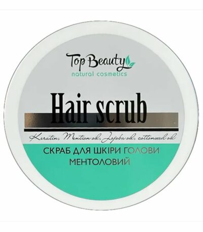 Ментоловий скраб для шкіри голови Top Beauty Hair Scrub, 250 мл