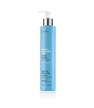 Маска для кучерявого та хвилястого волосся ERAYBA ABH Curls Mask з аргановою та кокосовою оліями, 250 мл