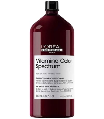 Безсульфатний шампунь для фарбованого волосся L'Oréal Professionnel Serie Expert Vitamino Color Spectrum, 1500 мл