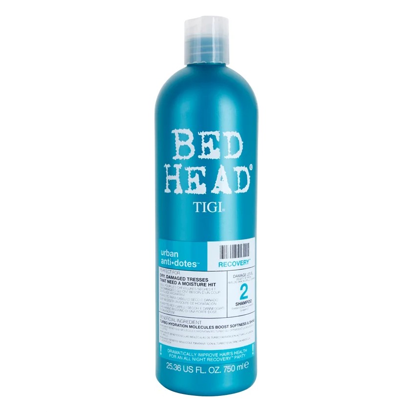 Шампунь для сухого та пошкодженого волосся TIGI Bed Head Urban Antidotes Recovery, 750 мл