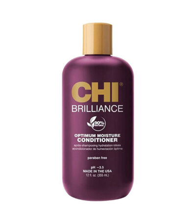 Зволожувальний кондиціонер для пошкодженого волосся CHI Deep Brilliance Optimum Moisture, 355 мл