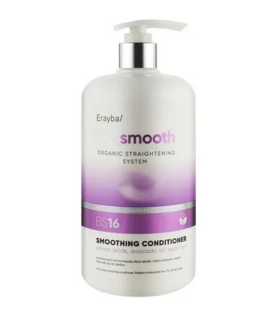 Розгладжувальний кондиціонер для неслухняного волосся ERAYBA BIO Smooth BS16, 1000 мл