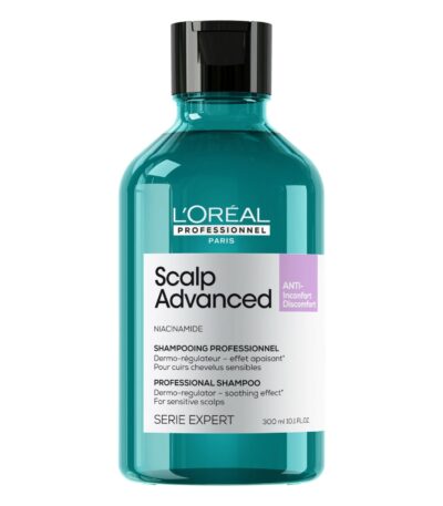 Заспокійливий шампунь для чутливої шкіри голови L'Oréal Professionnel Scalp Advanced Niacinamide Dermo-Regulator, 300 мл