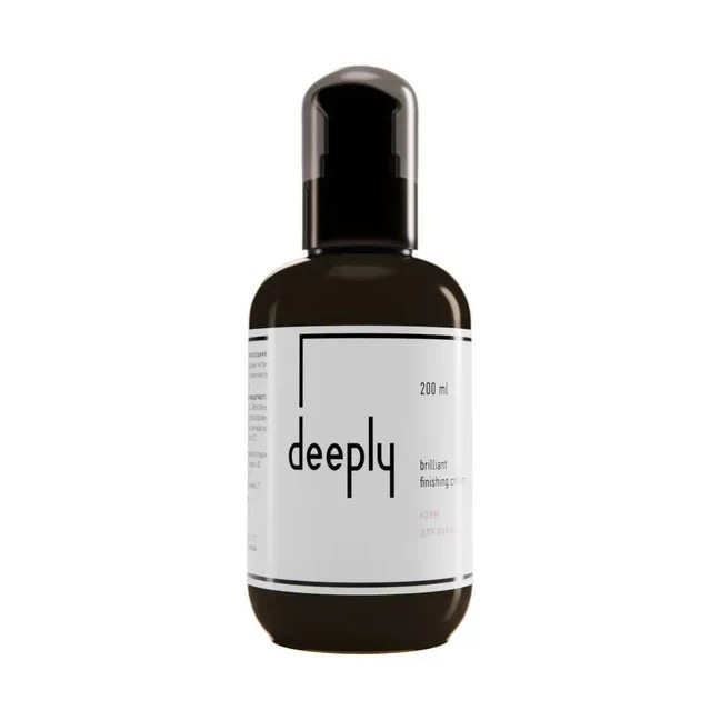 Розгладжувальний крем для волосся deeply brilliant finishing cream 200 мл