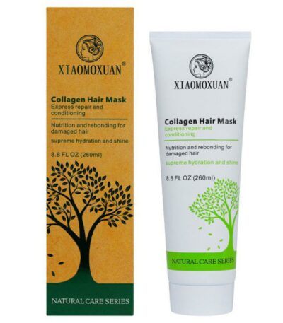 Маска з колагеном і чайним деревом для відновлення волосся Xiaomoxuan Collagen Hair Mask, 260 мл