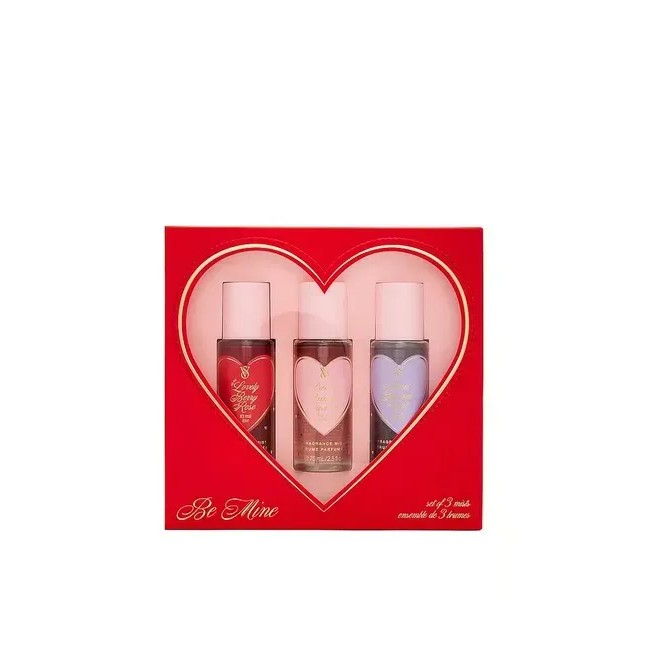 Набір міні-спреїв Victoria's Secret Be Mine Mini Fragrance Mist Gift Set