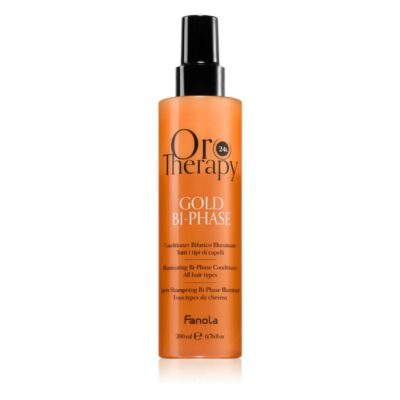 Двофазний незмивний кондиціонер з золотом Fanola Oro Therapy Gold Bi-Phase, 200 мл