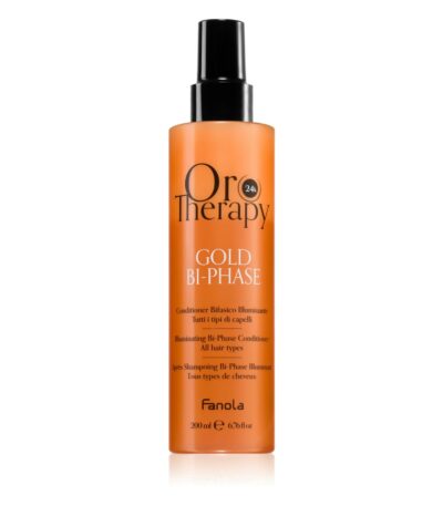 Двофазний незмивний кондиціонер з золотом Fanola Oro Therapy Gold Bi-Phase, 200 мл