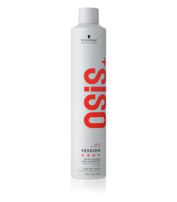 Лак для волосся екстрасильної фіксації Schwarzkopf Professional Osis+ Session з термозахистом