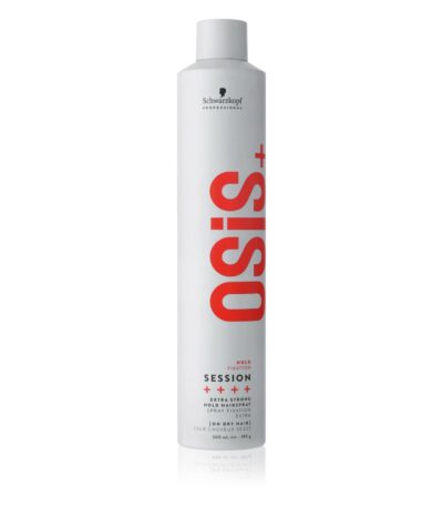 Лак для волосся екстрасильної фіксації Schwarzkopf Professional Osis+ Session з термозахистом